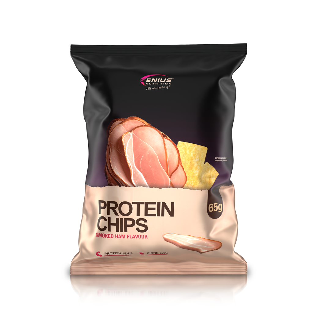 GENIUS NUTRITION PROTEIN LENTIL CHIPS 65G