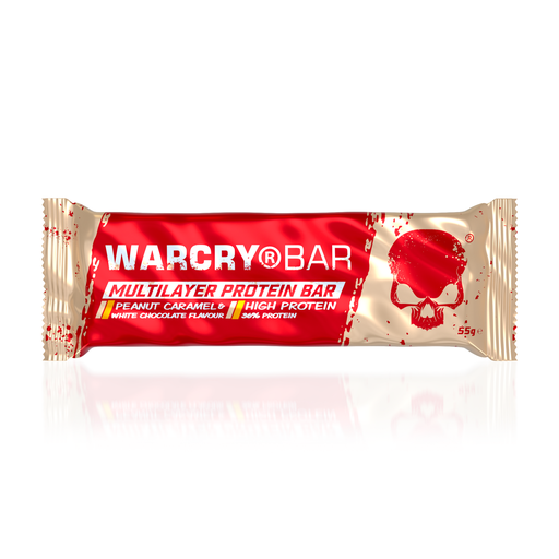 [OMF-0060] WARCRY PROTEIN BAR 55G (Peanut Caramel)